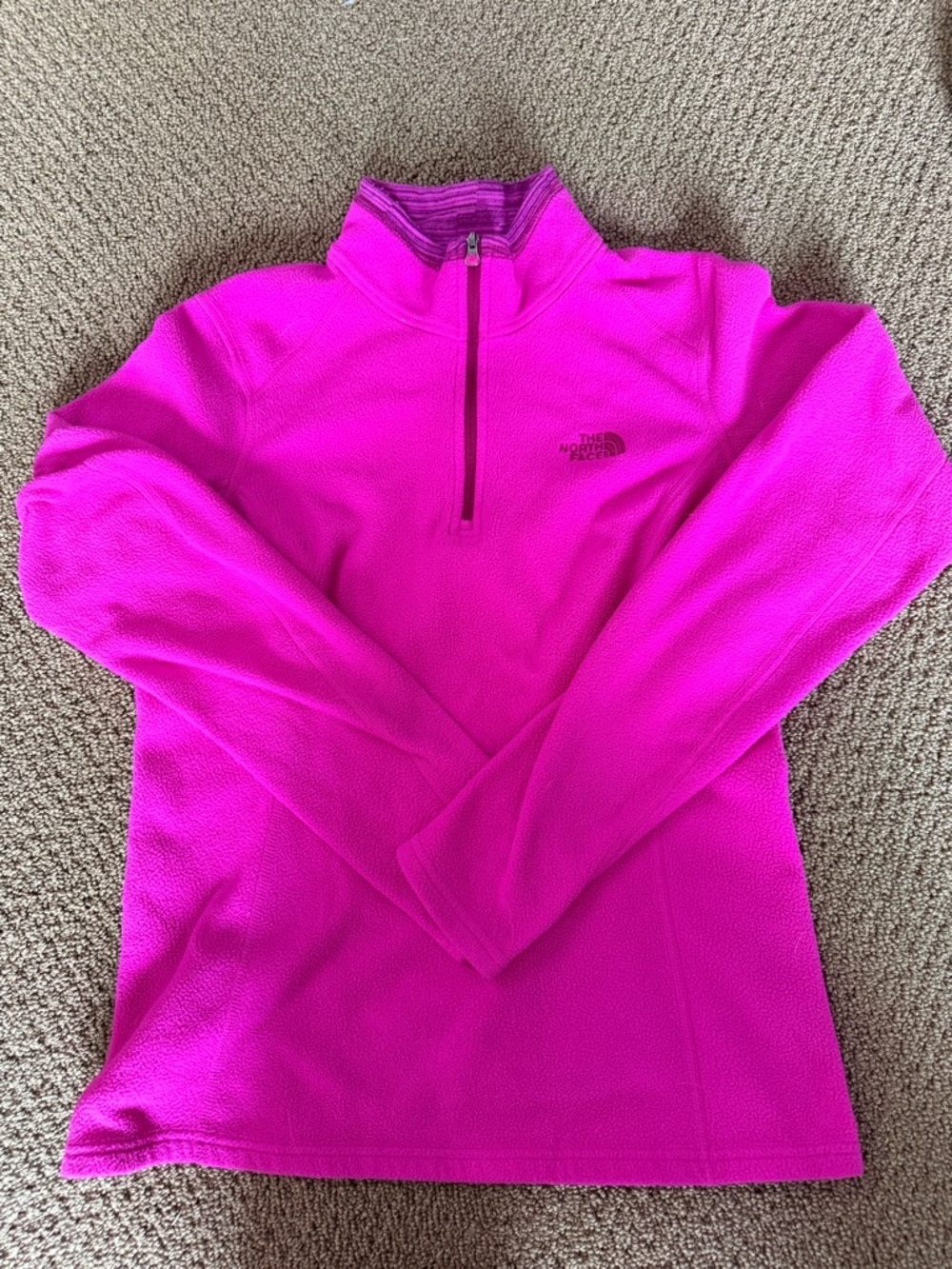 The North Face Hot Pink Fleece Top